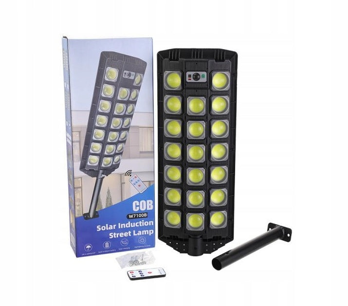 Foco LED Solar 1200 Watts Premium Con Sensor De Movimiento IP66 Ultra Potente De Alta Calidad