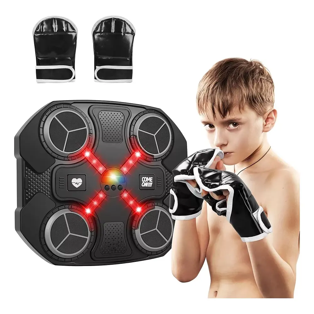 Maquina De Boxeo Para Niños Full Diversión + Incluye Guantes de Regalo 🎁 StrikeBeat Kids™