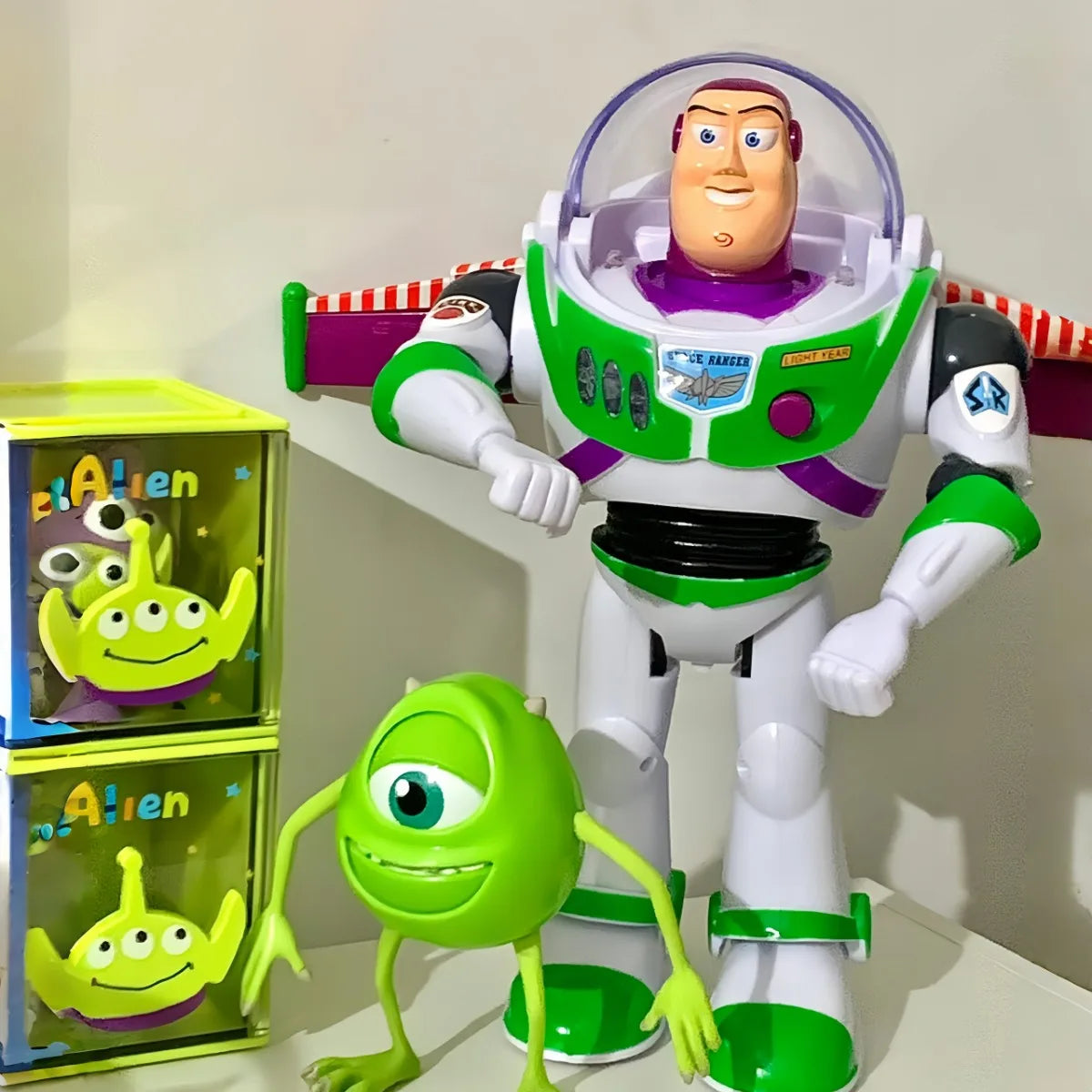 Toy Story Buzz Lightyear Woody Con Alas Muñeca